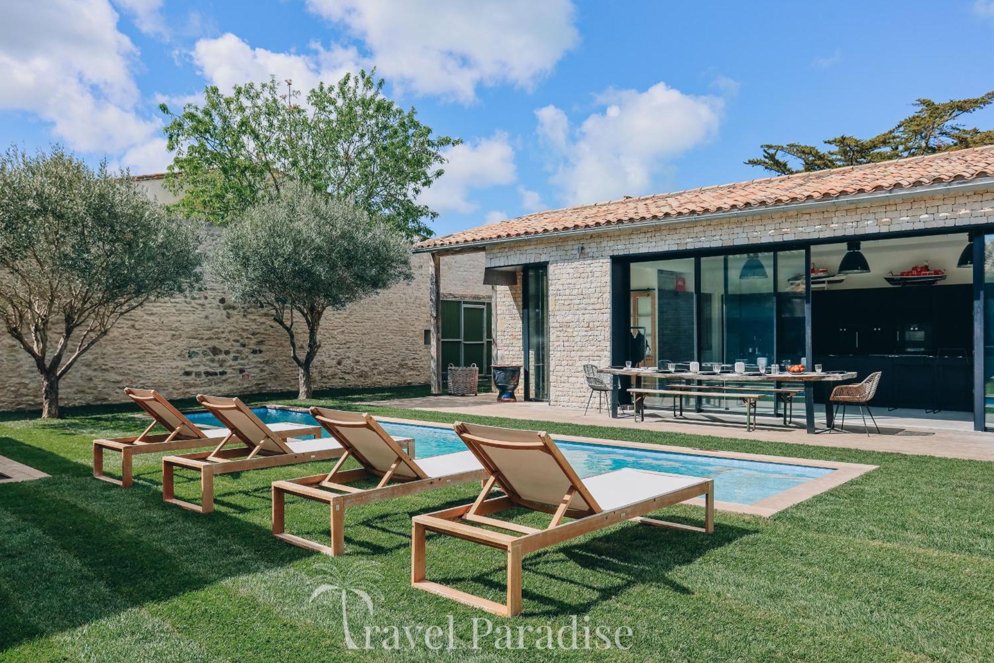 Ile De Re - Villa Clerjotte Сен-Мартен-де-Ре Экстерьер фото