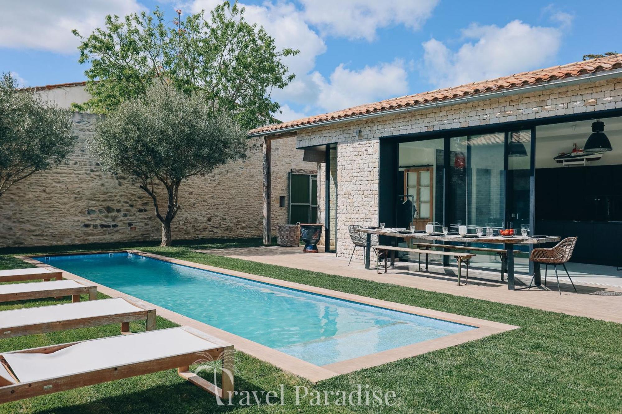 Ile De Re - Villa Clerjotte Сен-Мартен-де-Ре Экстерьер фото