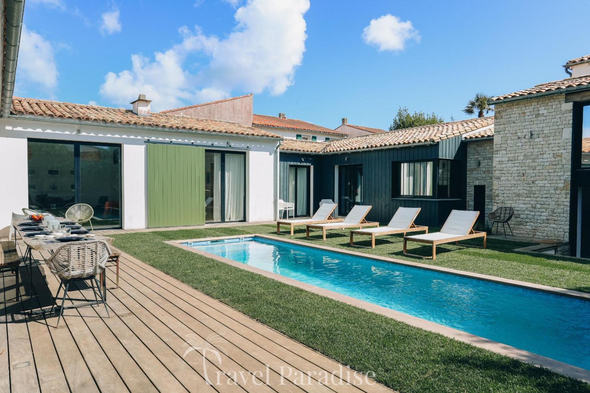 Ile De Re - Villa Clerjotte Сен-Мартен-де-Ре Экстерьер фото