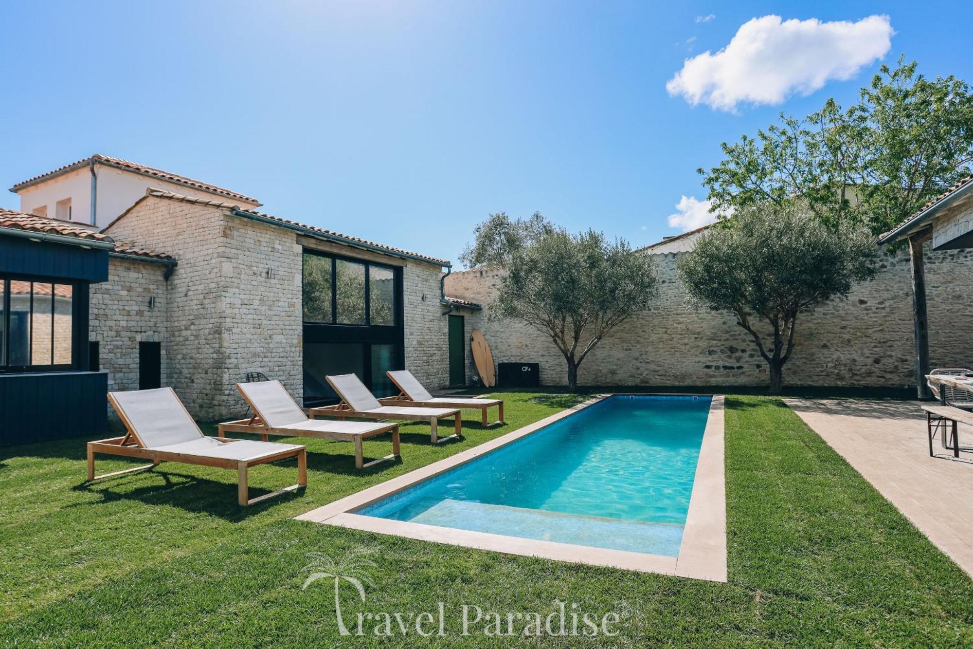 Ile De Re - Villa Clerjotte Сен-Мартен-де-Ре Экстерьер фото